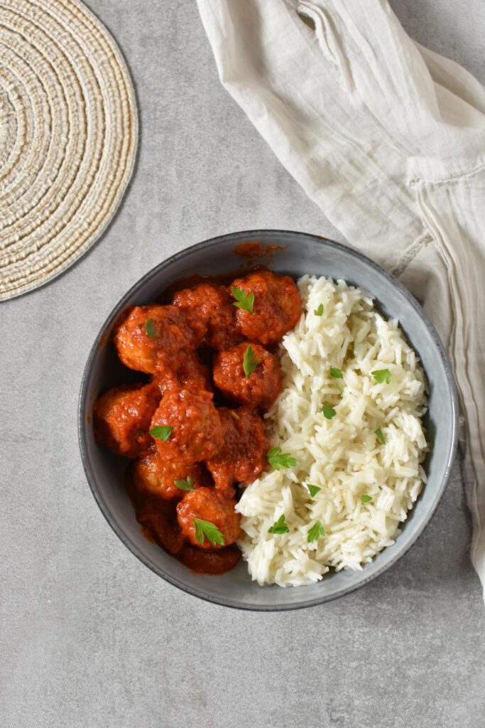 polpette vegetali al sugo